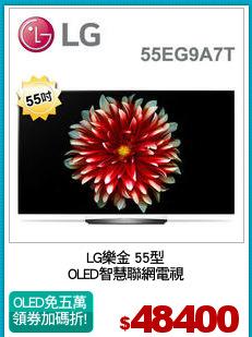 LG樂金 55型
OLED智慧聯網電視
