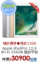 Apple iPadPro 12.9 
Wi-Fi 256GB 極致平板