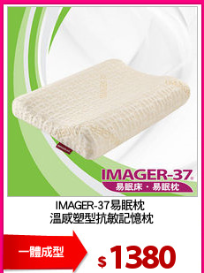 IMAGER-37易眠枕 
溫感塑型抗敏記憶枕