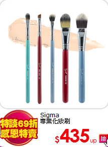 Sigma<br>
專業化妝刷