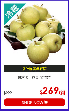 日本名月蘋果 40