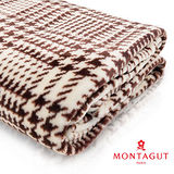 法國MONTAGUT-超纖細法蘭絨毯(千鳥紋)