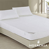 《HOYACASA 》天絲抗菌透氣防水床包式保潔墊 單人3.5x6.2尺