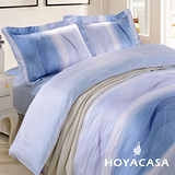《HOYACASA 羅卡》雙人四件式天絲兩用被床包組