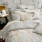 MONTAGUT-魯本斯印象-高密度精梳棉-雙人四件式薄被套床包組