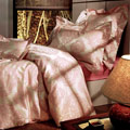 義大利La Belle《歐典風情》雙人緹花四件式被套床包組